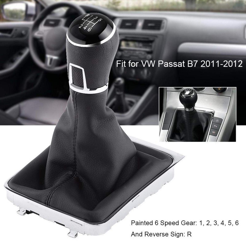 6 Speed Gear Knob Boot Cover Gear Knob Gaiters Boot