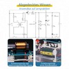 EIELE Electromagnetic Emitter, Electronic Soldering Kit for Adults, Soldering Practice