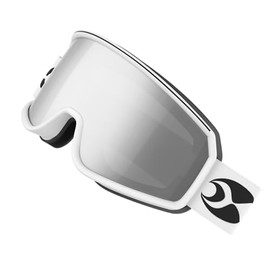 Ski Goggles For Men Womens，Skiing Goggles For Snowboard Jet Snow，100% UV400 Protection OTG-Silvery White