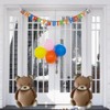 TUEPULL 35" Bear Foil Balloons for Birthday Anniversary Bear Theme