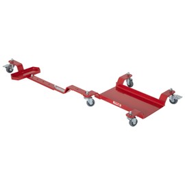 Extreme Max 5001.5111 Rear Wheel Motorcycle Dolly with Kickstand Tray