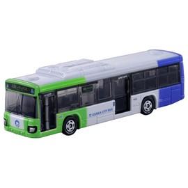 Takara Tomy Tomica Long Type Tomica No.129 Isuzu Elga Osaka City Bus Mini Car Toy For Ages 3 Years Old