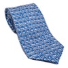 Periodic Table Blue Silk Tie (TS-883)