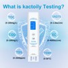 6-in-1 TDS Meter Digital Water Tester, UV275/TOC/COD/TDS/Temp/EC Meter for Pool,