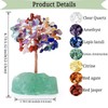 DUQGUHO Chakra Crystal Tree of Life Healing Crystal Money Tree
