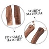Totority 2pcs Ergonomic Wooden Hatchet Handle Replacement Non Skid Design
