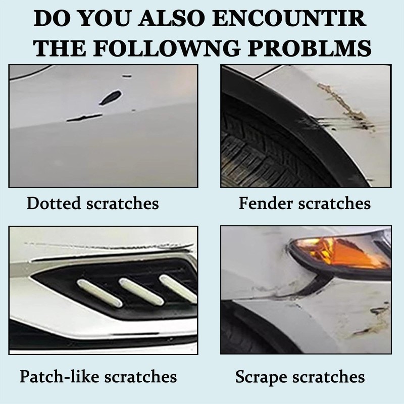 Car Scratch Concealer Kit - Address Deep Scratches & Enhance