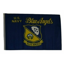 SouthBeach 12x18 12"x18" U.S. Navy Blue Angels Sleeve Flag Garden