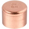 Kakudai Copper Tube Cap 6695-15.88 Inner Diameter: 0.6 inches (15.88