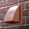 Blauberg Fans DECOR155X155/100HKTERRACOTTA Decor Terracotta Plastic Cowled Hooded Air Ventilation