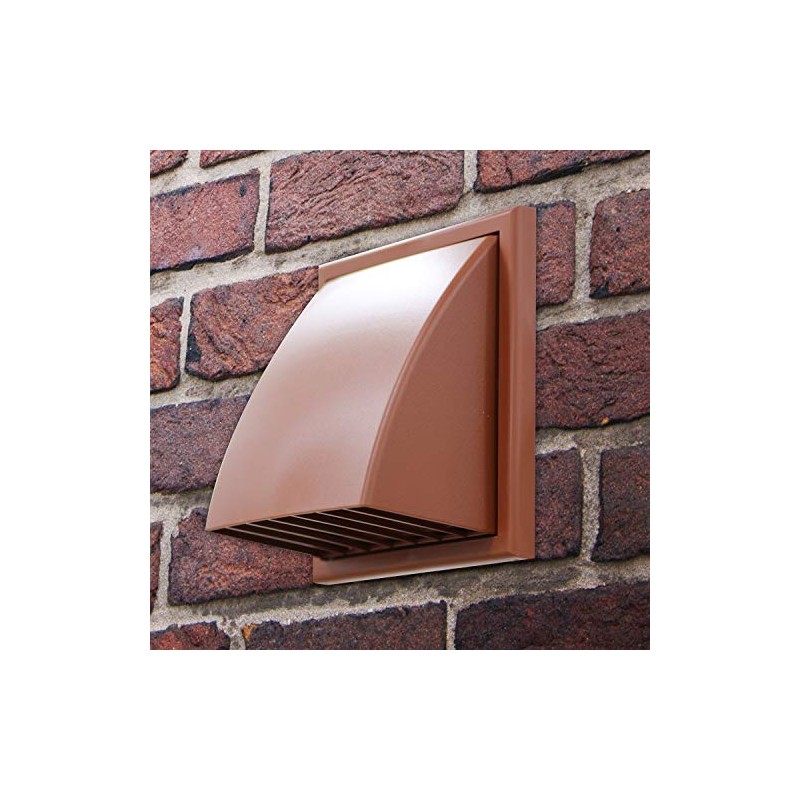Blauberg Fans DECOR155X155/100HKTERRACOTTA Decor Terracotta Plastic Cowled Hooded Air Ventilation