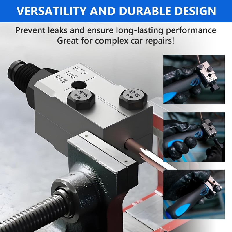 MFUSUL Brake Line Flaring Device for DIN Flaring Double Universal