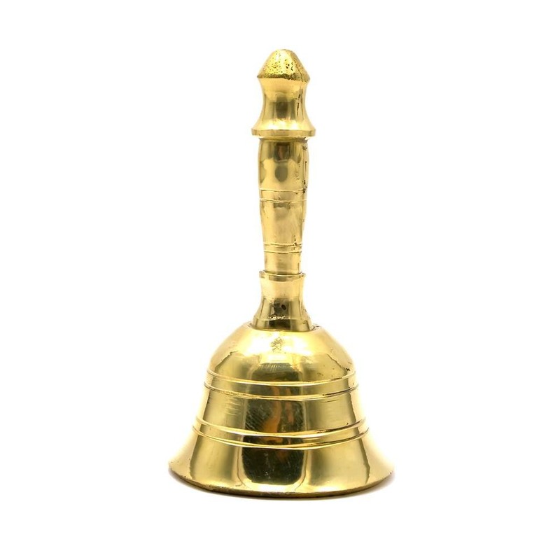 Hand Crafted Metal Brass PUJA Bell, Collectible Art,Perfect for Home