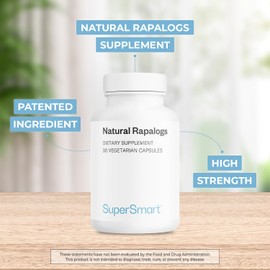 SuperSmart - Natural Rapalogs (Advanced Formula) - with EGCg, Fisetin, Trans-resveratrol, Salicin, Curcumin Phytosome | Non-GMO & Gluten Free - 90 Vegetarian Capsules