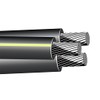Nassau 50FT 4-4-4 Vassar Triplex Aluminum Conductor Underground Direct Burial