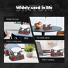 DSSWTP Ohio State Gray Tissue Box Cover Rectangle PU Leather