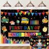 First Day of Kindergarten Backdrop Welcome Back to School Photography
