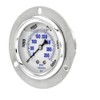 PIC Gauges PRO-204L-254R Panel Mount Front Flanged Glycerin Filled Industrial