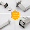 KOKOSIRI Towel Holder Brushed Nickel Bathroom Accessory Hand Towel Bars