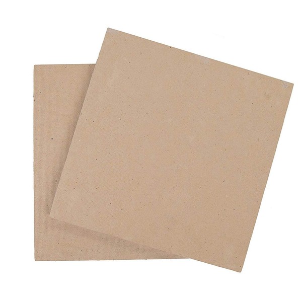 Delphi Glass Heat Resistant Homasote Board 2 Pack - 12 Inch X 12 Inch X 1/2 Inch Thick Each