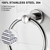 BGL Towel Ring Contemporary Style Stainless Steel 304 Chrome Bathroom