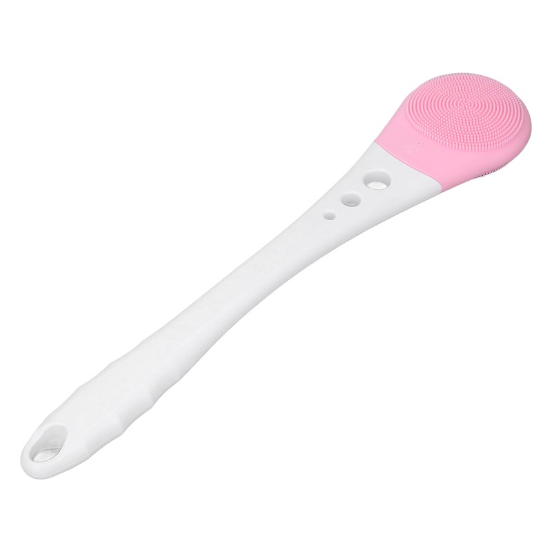 Electric Body Scrubber Shower Brush Long Handle Waterproof Cordless Body