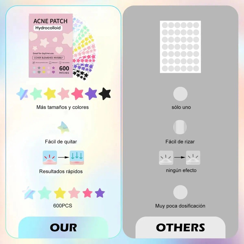 Parche Parches Estrella Star Anti
