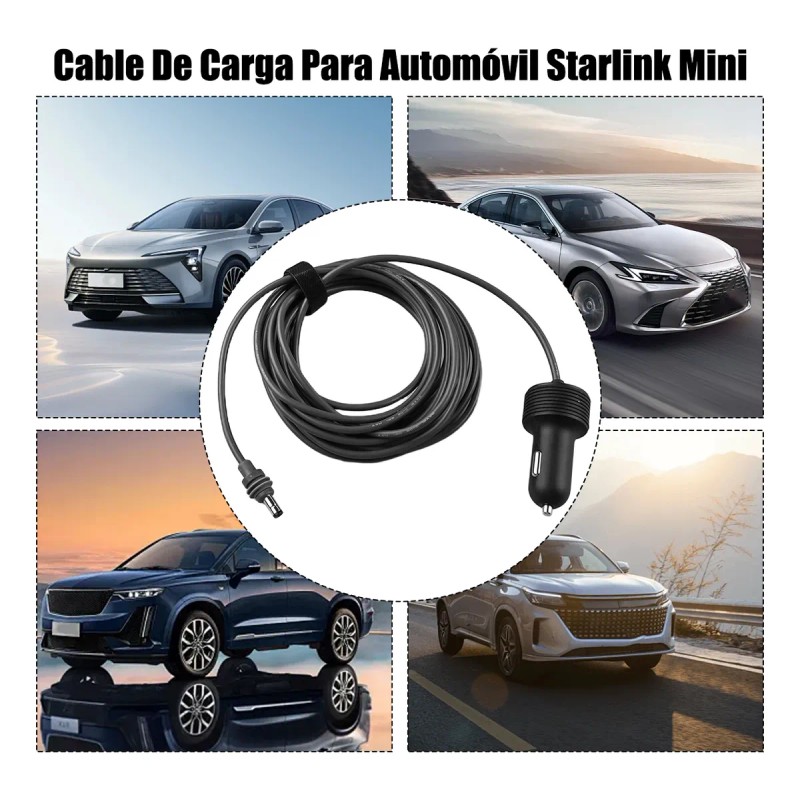Cable Alimentador Dc Para Starlink Mini Auto Barco Caravana