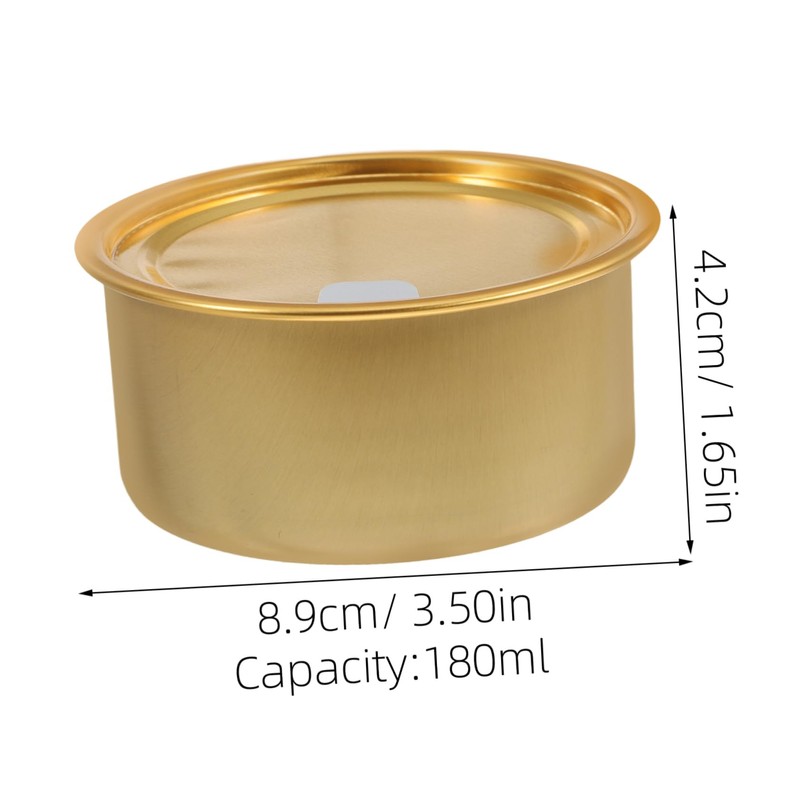 Ciieeo 10 Pcs Aluminum Tins with Easy Open Lids Versatile