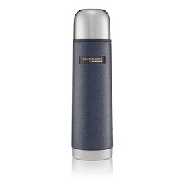 THERMOcafè by THERMOS Stainless Steel Flask, Hammertone Blue, 500 ml