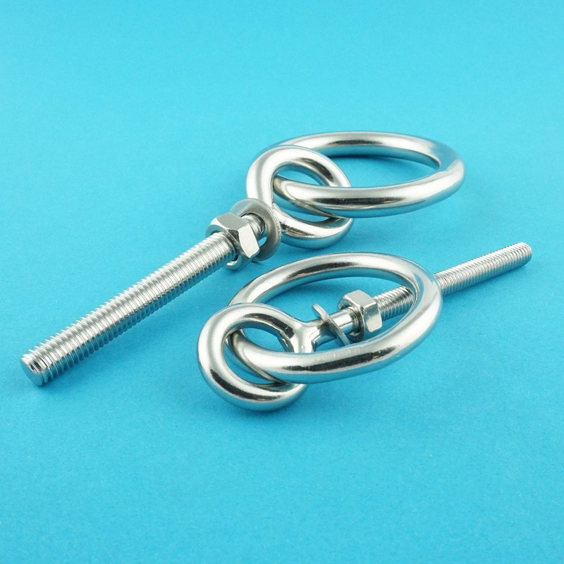 Eisenwaren2000 M12 x 150 mm Eye Bolt with Ring (Pack