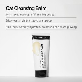 The INKEY List Oat Cleansing Balm 150ml (Pack of 2), Dissolves Makeup, Nourishing Skincare, Gentle Cleanser, Vegan Friendly, Suitable For All Skin Types