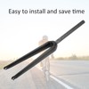 Lengthened 700C Carbon Fiber Road Bicycle Front Fork C Brake