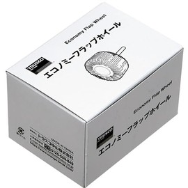 TRUSCO Economy Flap Wheel EF3025-60 Shaft Diameter 0.2 inches (6 mm), Outer Diameter 1.2 x Width 1.0 inches (30 x 25 x 35 x 35 x 35 mm), #60 (5 Pieces)