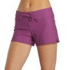 Sporti Women's High Waisted Swim Board Shorts, Active Swim Short