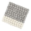 cilio Lana Due Washable Felt Sheep's Wool Coaster for Hot