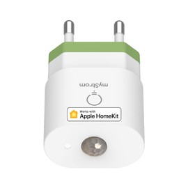 myStrom WiFi Motion Sensor Motion Detector Switches On at Motion Detection Automatically, Save Power When Absent For MyStrom WMS1 Smart Home Devices, White