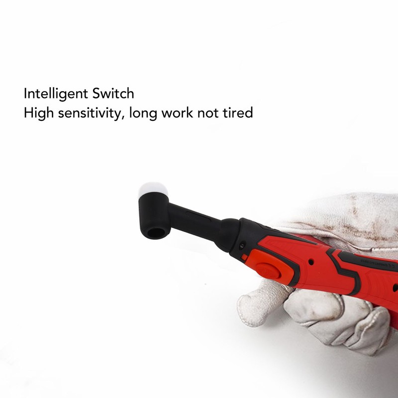 TIG Welder Torch Head Air Cooling 360 Degree Rotation Tail