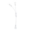 lemonmemory Permanent Outdoor Lights Extension Lead Waterproof Cord,Waterproof Extension Cable