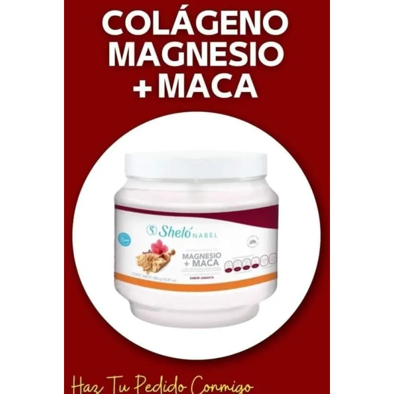 3 Colágeno Hidrolizado Magnesio + Maca / Aumenta Energía
