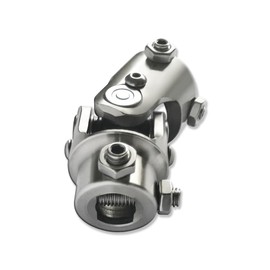 IMOOA 3/4" DD x 1" DD Universal Steering U Joint 83mm Length Chrome Steel