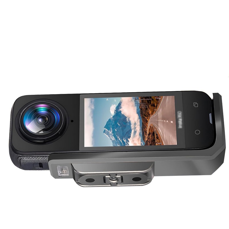 LICHIFIT Horizontal Bracket for Insta360 X4 Action Camera, Aluminum Alloy