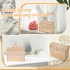 Nitial Crystal Wedding Card Box with Heart Lock 11in Wedding