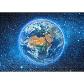 Ulmer Puzzleschmiede - Puzzle Overview: 1000 pieces jigsaw puzzle - The earth from the space perspective as a spectacular image