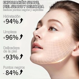 2 Pack Gel exfoliante purificante，Exfoliating Scrub Gel for Face and Body，Elimina Suavemente las Células Muertas, Hidrata y Unifica el Tono para una Piel Radiante，100% Natural para Todo Tipo de Piel