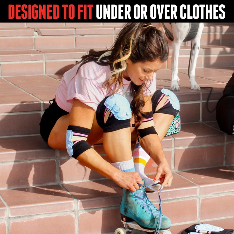 Triple Eight Covert Elbow Pads – Ideal for Roller Skating,