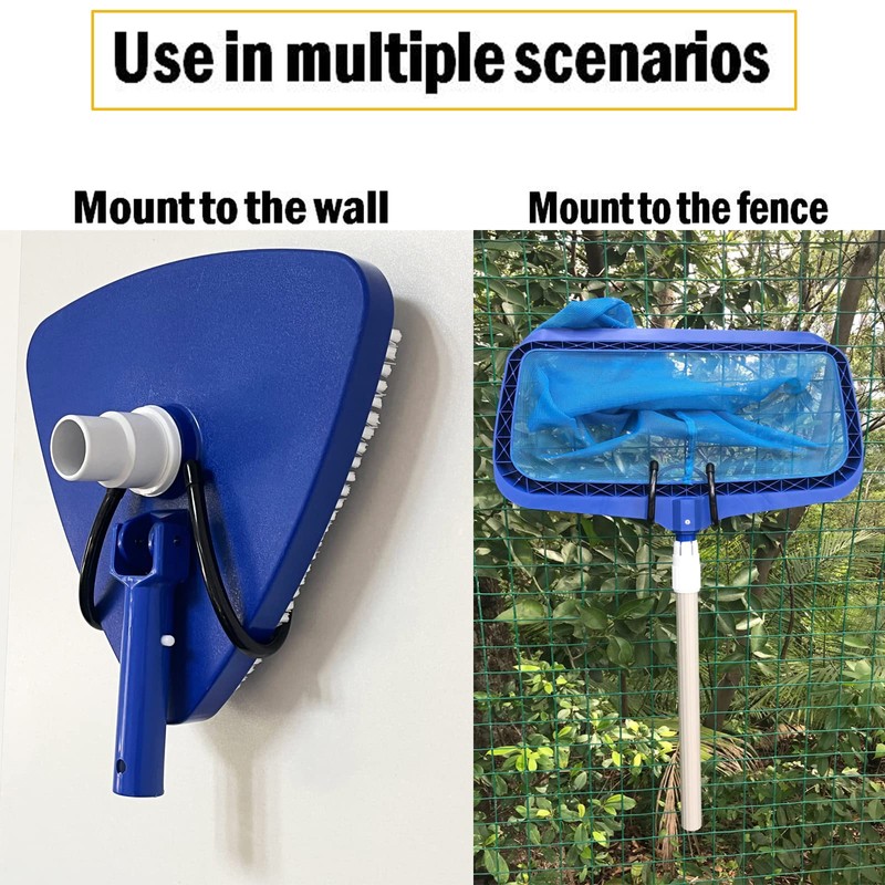 2/PK Pool Tool and Garage Tool Organizer - Wall Mounted