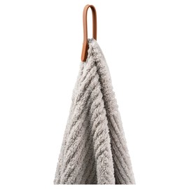 Zone Denmark Loop Towel Clips, Towel Hanger, Magnetic Towel Clips, Clips for Towels and Tea Towels, Set of 2, Terracotta