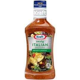 Kraft Zesty Italian Dressing 16 Ounces (Pack of 3)