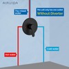 Airuida Round Single-Function Shower Handle Valve Trim Kit Shower Valves